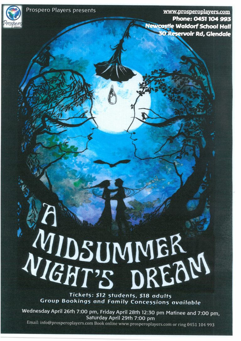 Our 2017 Flyer released for A Midsummer Night’s Dream coming soon to ...